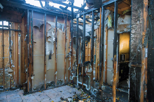Professional Smoke Damage Removal technician working in Beggs, OK